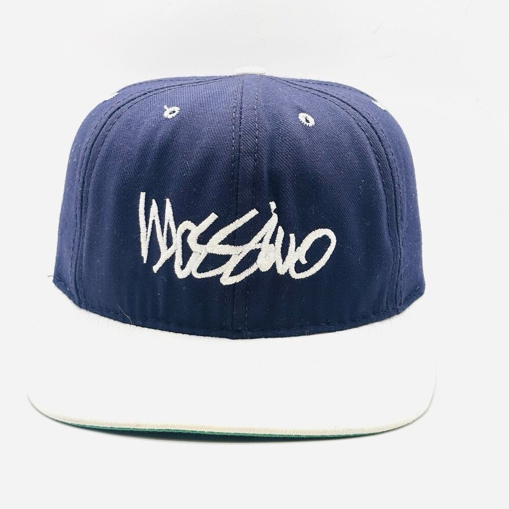 Vintage 90s Mossimo Embroidered Snapback Hat Cap Skate Surf Rock Y2K Rare